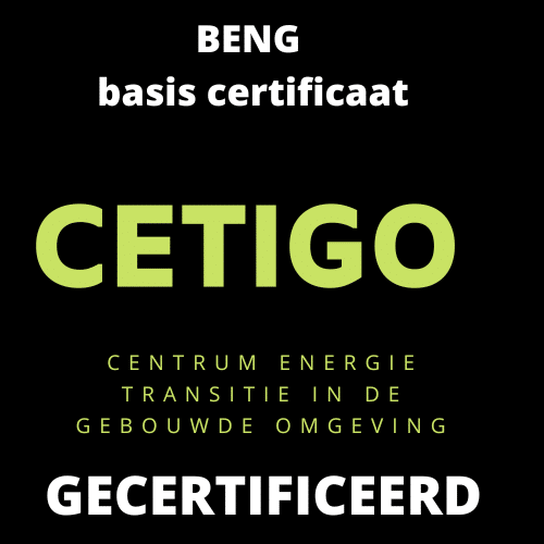 CETIGO label BENG basis - Arcade Bouw Consult