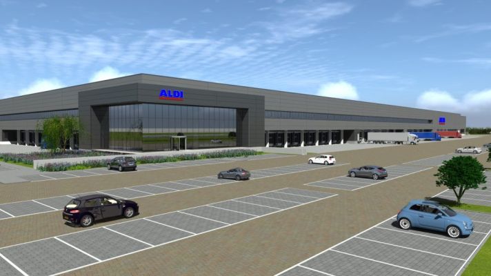 ALDI distributie centrum Parkeerplaatsen - Arcade Bouw Consult